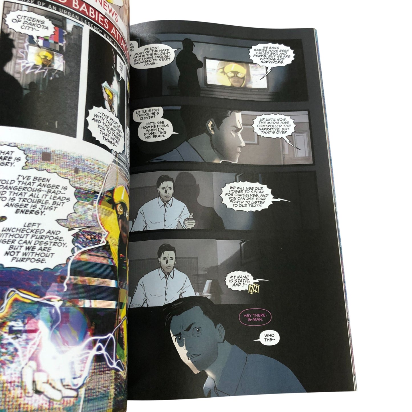 Static Season One Comic Milestone Returns Graphic Novel DC Comics