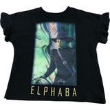 River Island Wicked Black Elphaba T-Shirt 5-6 Years