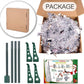 Collapsible Silver Tinsel Christmas Tree 5FT