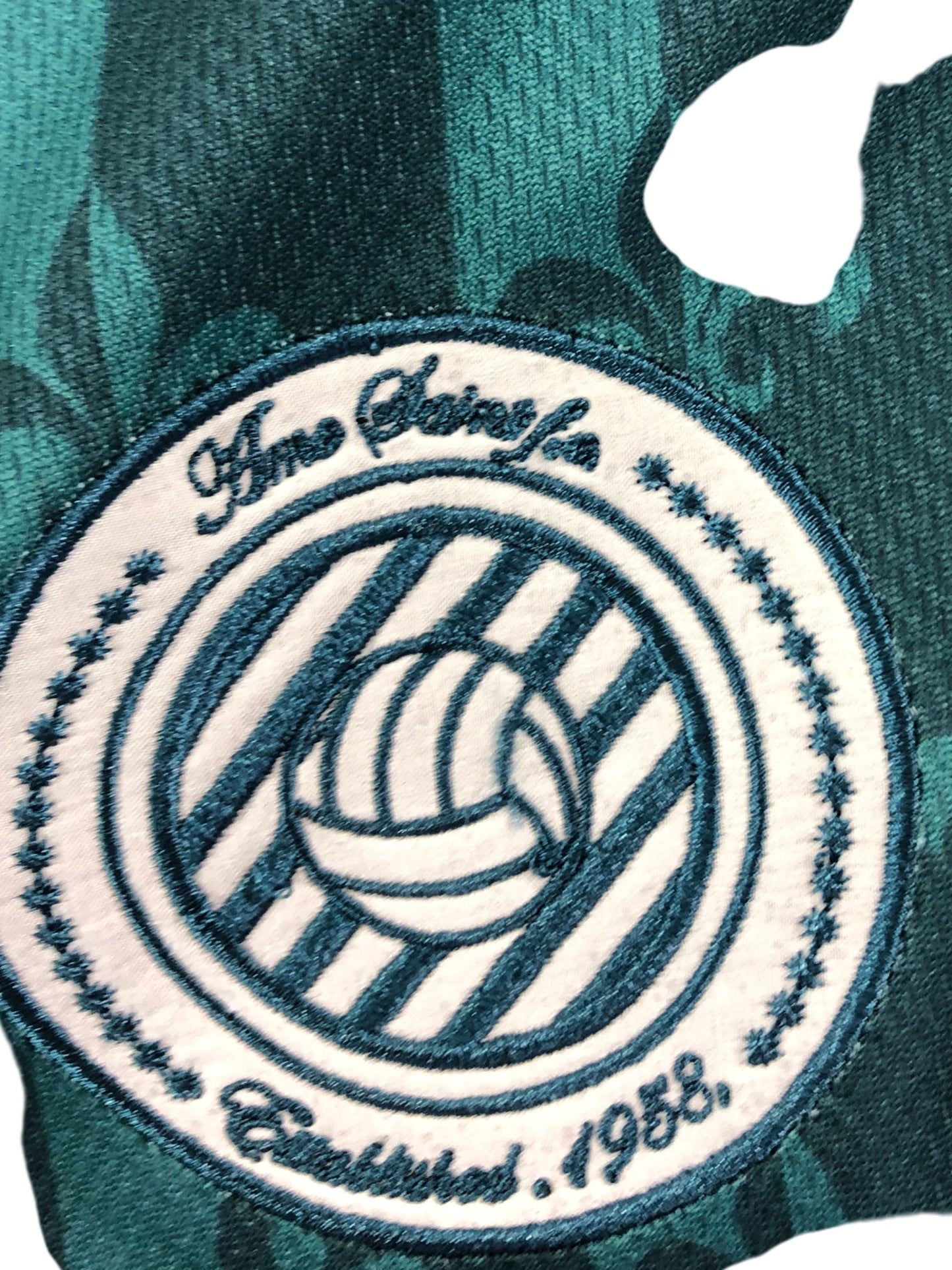 River Island Boys Activewear Shorts Size 7-8 Years Green Sports Floral Design