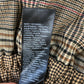 River Island Women's Trousers UK12 High Waist Checked Design Pleated Style