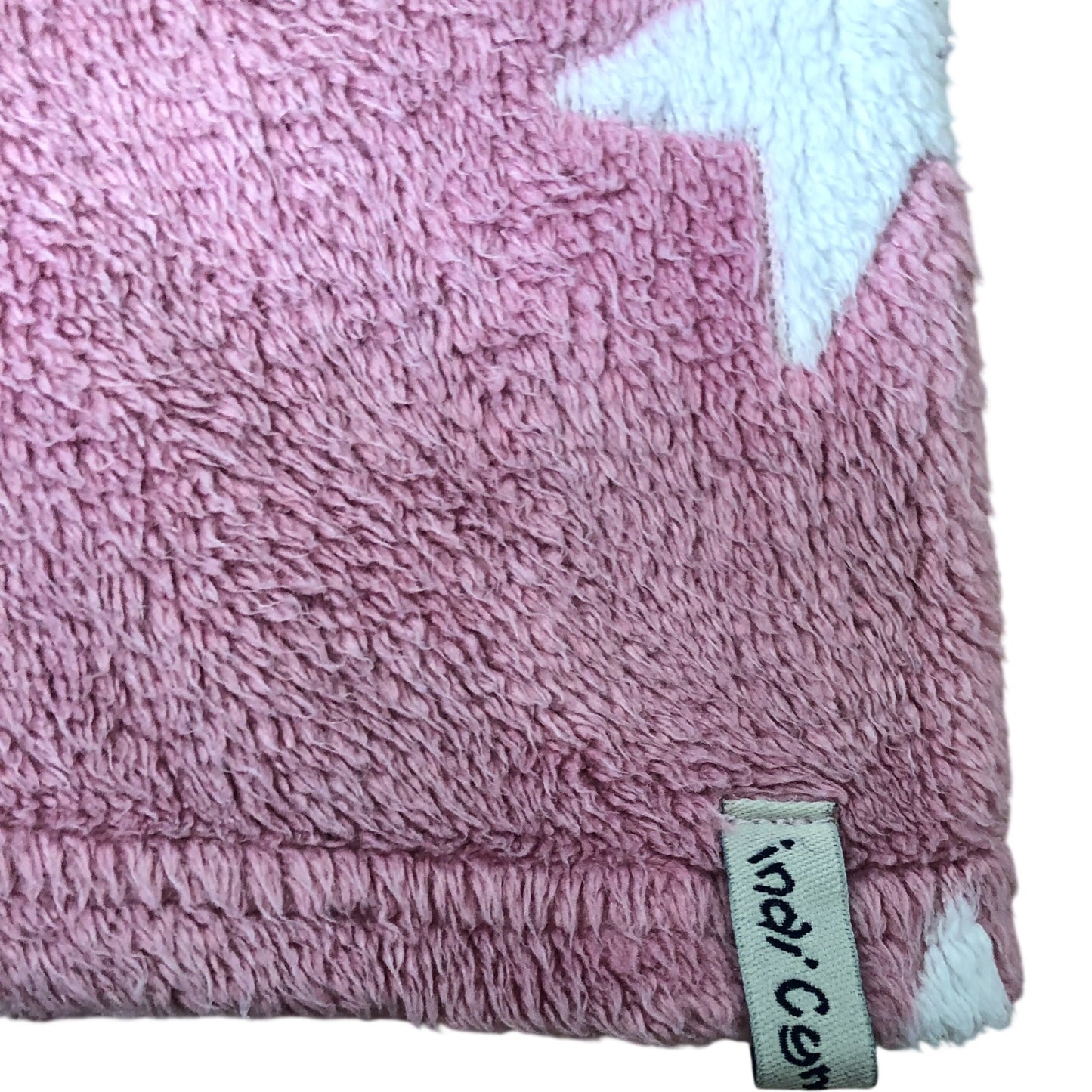 Indi Star Hoodie 3-4 Years Unisex Kids Pink Stars Warm Fleece Hoodie