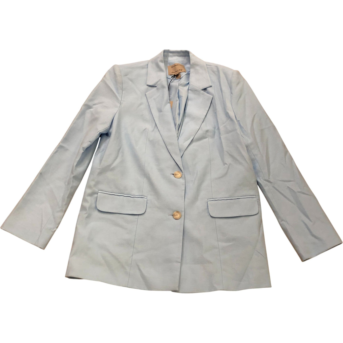 River Island Somewhere To Go Blazer Women's Light Blue Smart Casual - 6