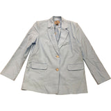 River Island Somewhere To Go Blazer Women's Light Blue Smart Casual - 6