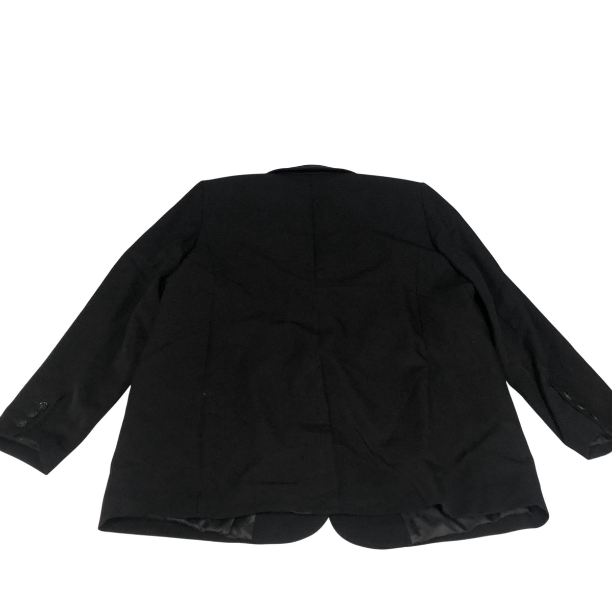 Blazer Jacket UK16 Women's Black Smart Casual Stretch Fabric