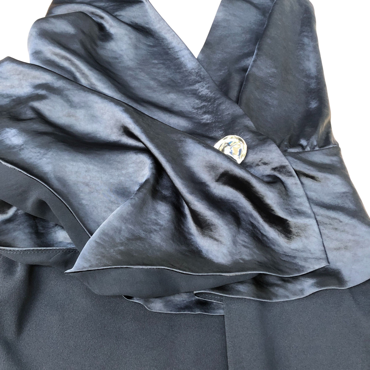 River Island Maxi Dress Women's Black Sleeveless Flared Evening Wear