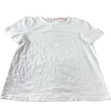 White Scalloped T-Shirt - Size 12