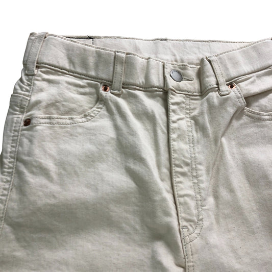 Dr Denim Moxy Straight Trousers M32 Men's Lightweight Beige Cotton Blend