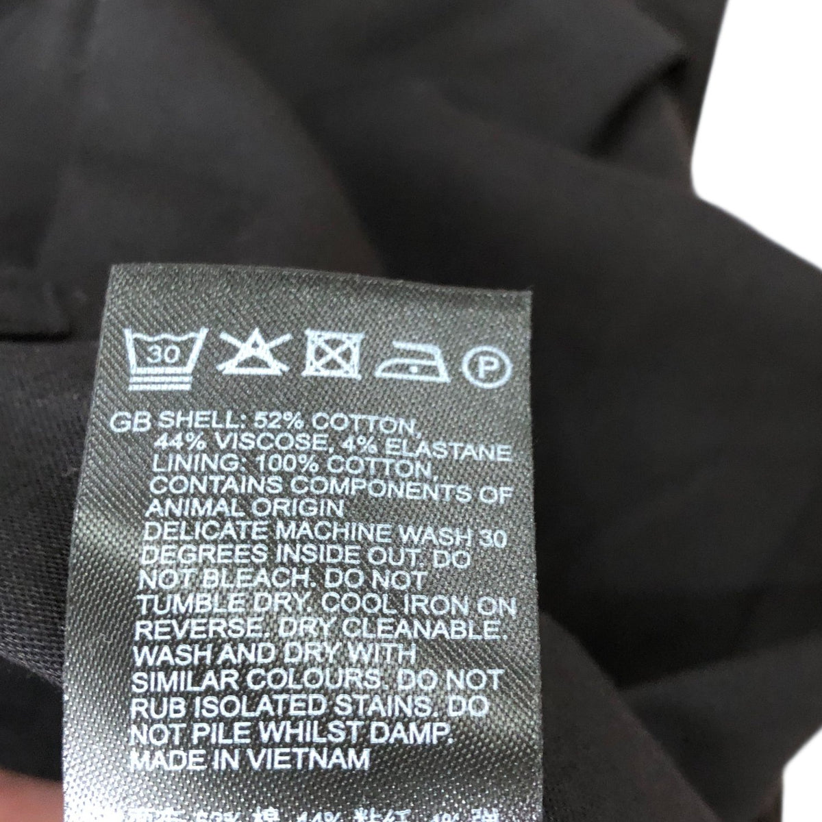 Cantwell Side Adjuster Tapered Trousers 36 Inch Black Men's