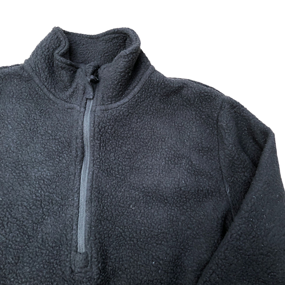 Mountain Warehouse Quarter Zip Black Fleece Size M