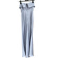 River Island Sleeveless Silver Satin Maxi Dress & Floral Midi Dress Size 8