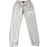 Kids Jogging Trousers Grey Soft Cotton Blend Activewear 10 Years