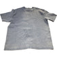 River Island Casual T-Shirt Blue Men’s Short Sleeve Blend Crew Neck Size M