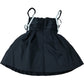 Jarlo Kiki Dress Women's Puffball Skirt Evening Wear Beaded Straps Black Size 8