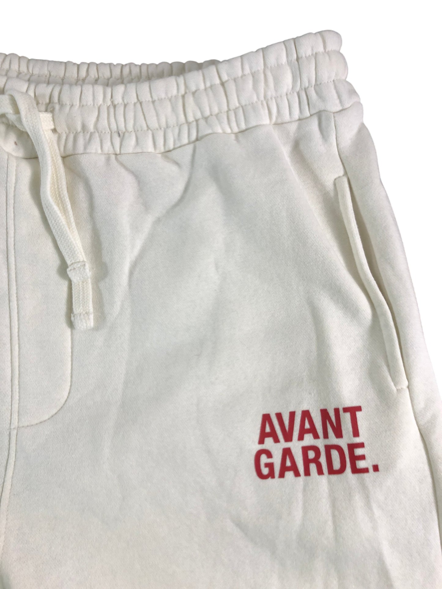 AVANT GARDE Shorts Off White Men's Casual Wear Comfort Fit Size XL