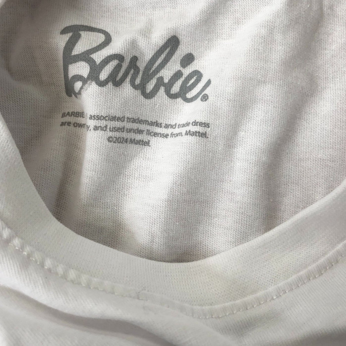 Barbie Graphic Kids T-Shirt Size 9-10 Years White Top Be Unique