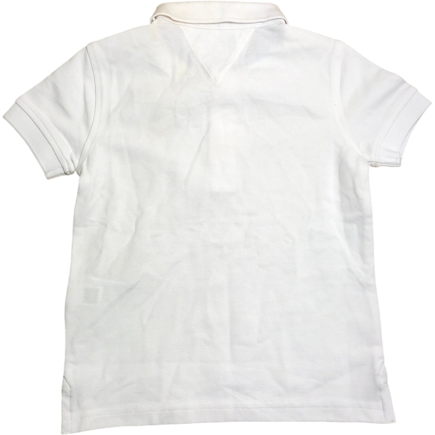 Tommy Hilfiger Polo Shirt Size 18-24 Months White Boys Short Sleeve Cotton