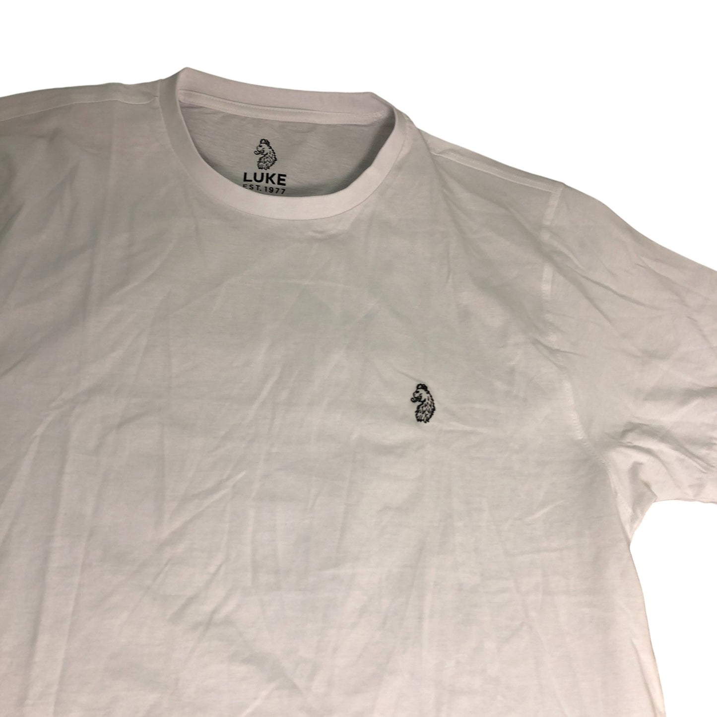 Luke Men's Classic T-Shirt 3 Pack Size 3XL White Grey Black