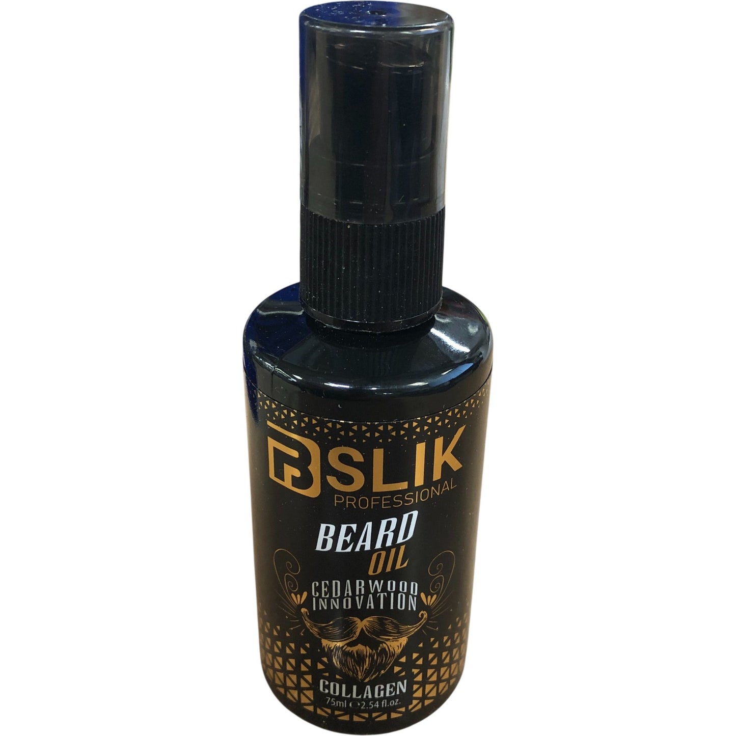 Slik Professional Beard Oil 75ml Cedarwood Collagen Grooming Care