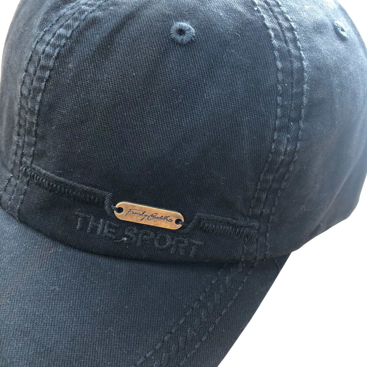 Baseball Cap Cotton Black Adjustable Unisex Stylish Casual Wear