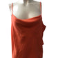 River Island Coral Cami Top UK22 Women's Lightweight Polyester Elegant Style