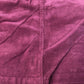 Corduroy Skirt UK Size 18 Women's Burgundy Washable Cotton Blend