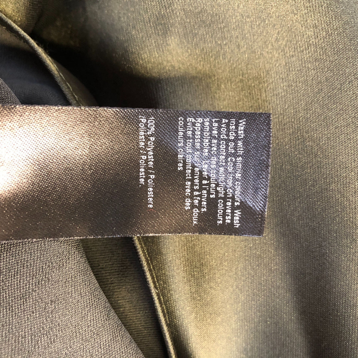 River Island Olive Green Maxi Dress Women's Casual Adjustable Tie Waist Size 12
