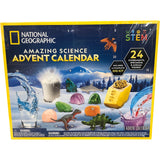 NATIONAL GEOGRAPHIC Amazing Science Advent Calendar 24 Experiments STEM Kit