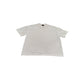 River Island White Mesh Casual T-Shirt UK M Men's Short Sleeve Top
