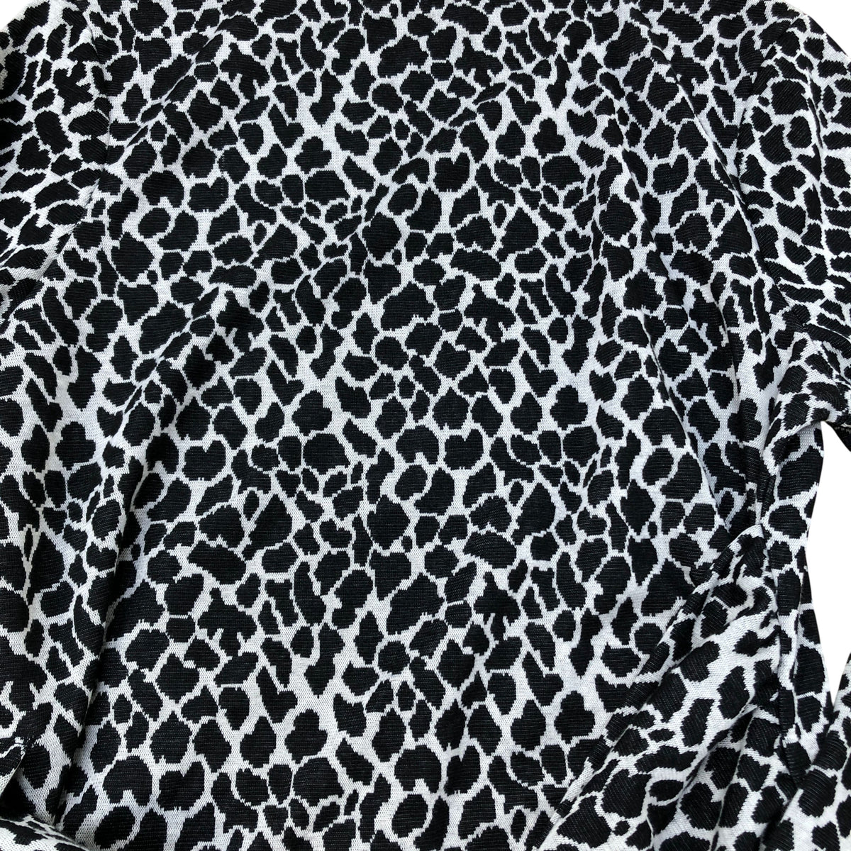 River Island Leopard Print Long Sleeve Top Women's Size 12