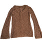River Island Cardigan Women's Ribbed Knit Button Front Long Sleeve