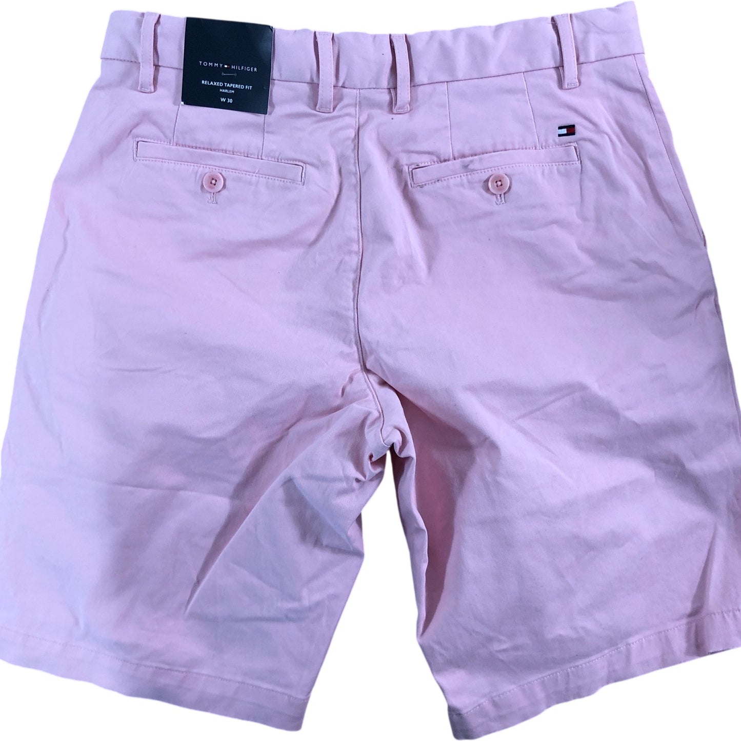 Tommy Hilfiger Relaxed Tapered Fit Shorts Size 30 Men's Pink Casual Wear