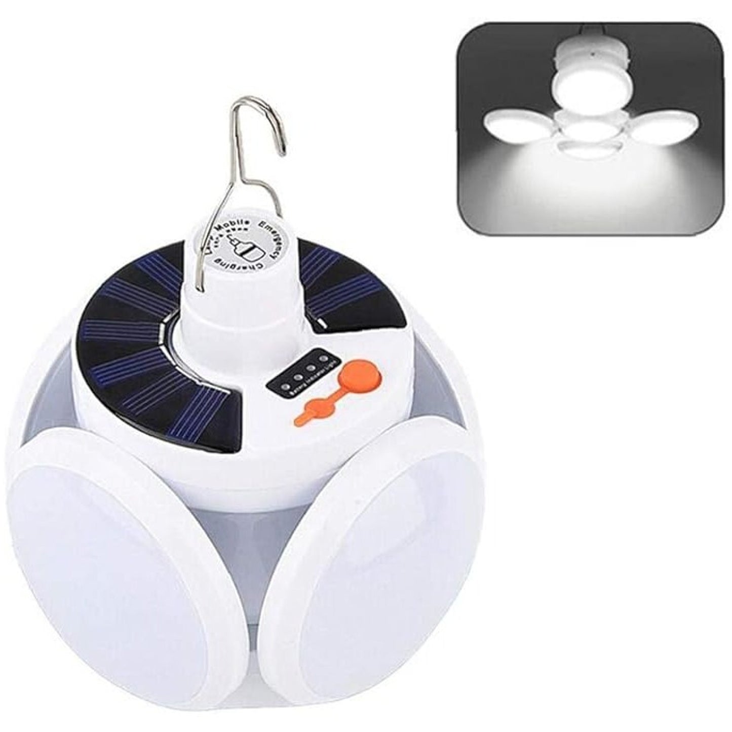 Gonggi Folding Bulb Solar Light Emergency Charging Energy Saving High Brightness