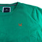 Crew Clothing Company T-Shirt XL Men's Green Cotton Short Sleeve Classic