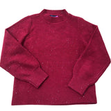 Crew Clothing Company Red Sparkle Sweater Size 12