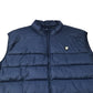Lyle & Scott Men's Padded Gilet Vest Size M Navy Blue Lightweight Zip Up