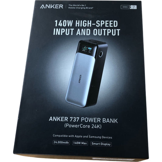 Anker 737 Power Bank Gen 2 140W 24000mAh Portable Charger With Smart Display