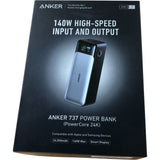 Anker 737 Power Bank Gen 2 140W 24000mAh Portable Charger With Smart Display