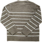 River Island M Beige Wool Blend Stripe Knit Sweater New With Tags