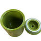 Grinch Cookie Jar Green Ceramic Canister