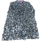 Sequin Dress UK18 Women's Sparkling Party Dress Silver Multi