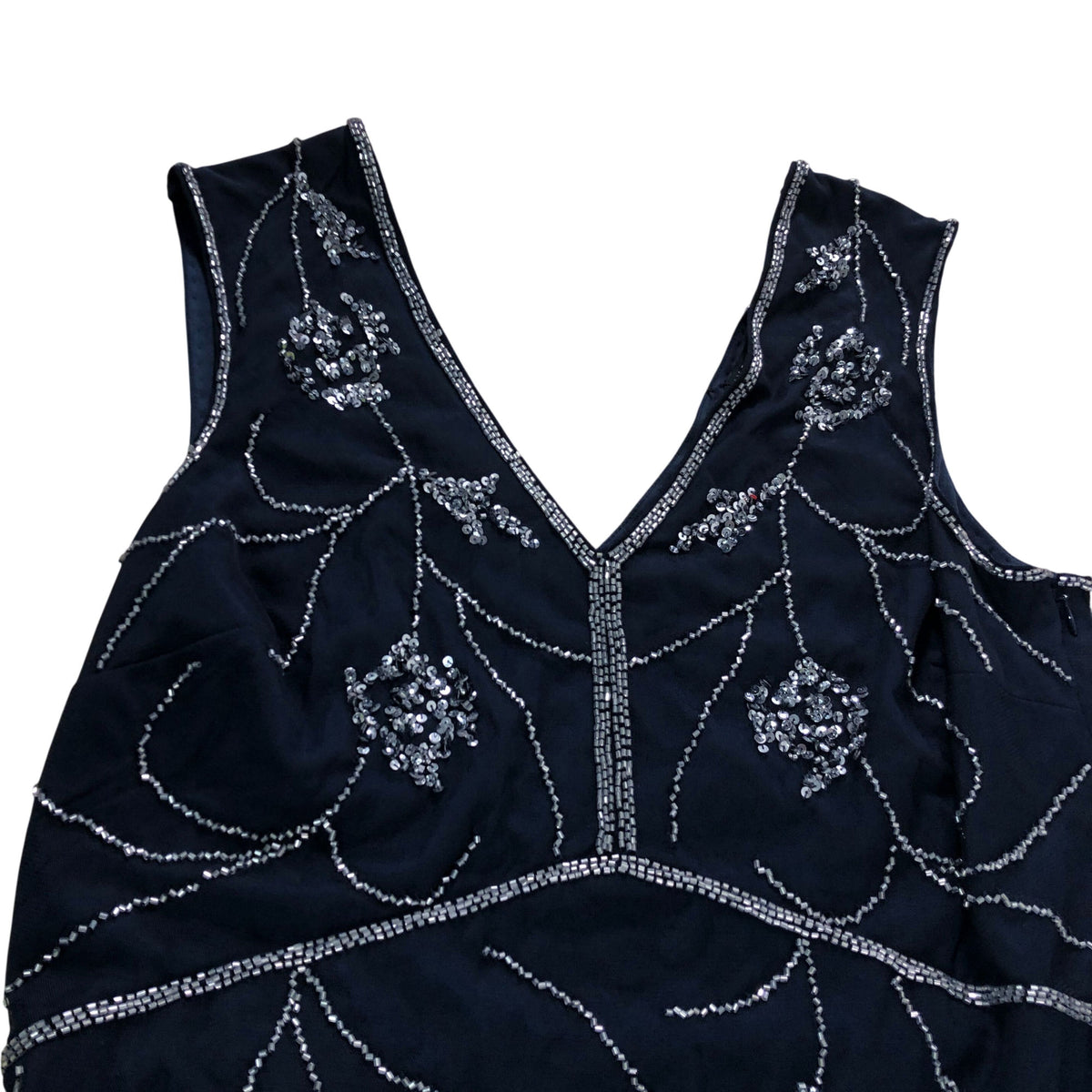 Roman Petite Dress UK14 Women's Embellished Sleeveless Party Dress