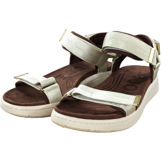 Woden Scandinavian Sneakers UK6 Women's Ivory Casual Sandals Comfort Shoes