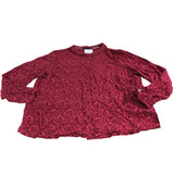 Crew Clothing Company Blouse Women's Red Floral Print
