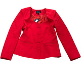 River Island Studios Somewhere To Go Women's Red Blazer Jacket Size 6