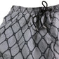 Hugo Boss Swim Shorts Size S Men's Grey Polyester Chain Pattern Quick Dry