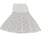 River Island Women's UK12 Lace Flared White Skirt Size 12 Elegant Design