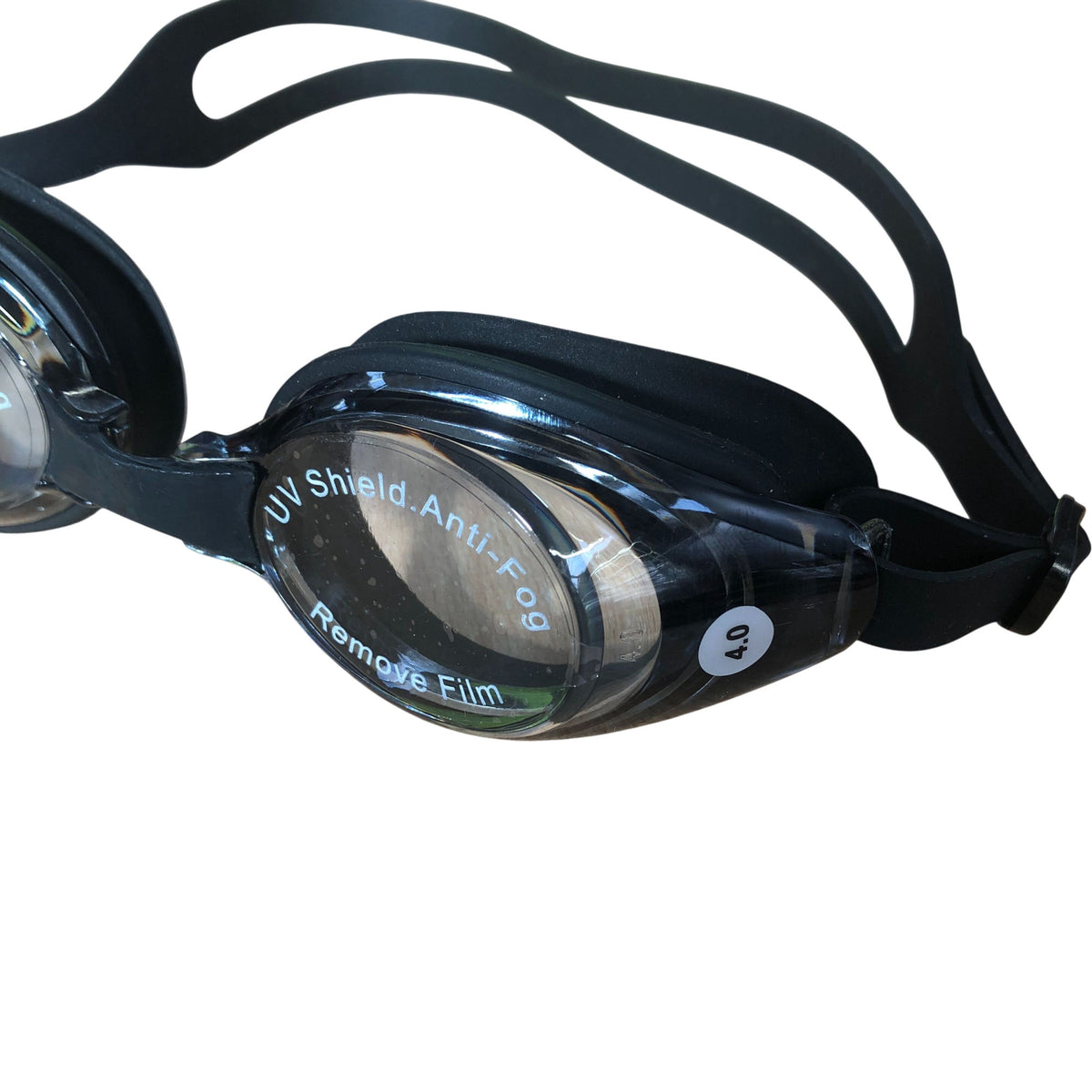 Swimming Goggles UV Shield Anti Fog Black
