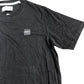 AVANT GARDE Sawton T-Shirt Size L Men's Black Cotton Blend Short Sleeve