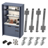 Pocket Door Slide Kit For Inset Doors Complete Hardware Set Up To 26" (CDS1604)